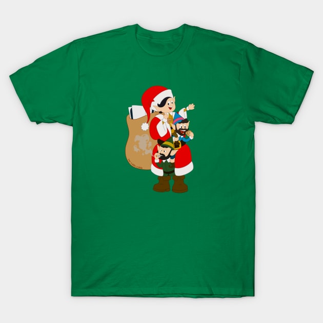 Santa is Dead 1 T-Shirt by Hey Riddle Riddle